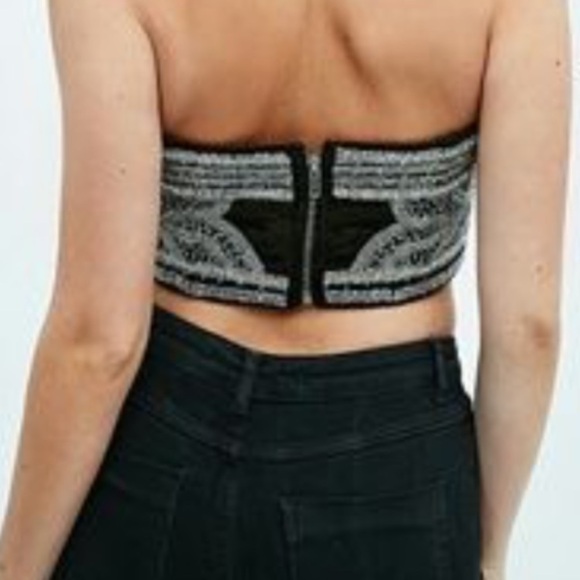 BNWOT- Urban outfitter’s Beaded Bandeau- small - Picture 6 of 8